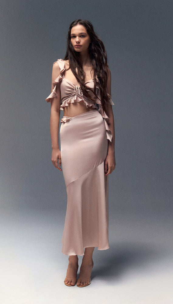 
                  
                    Wave maxi Set in rose nude
                  
                