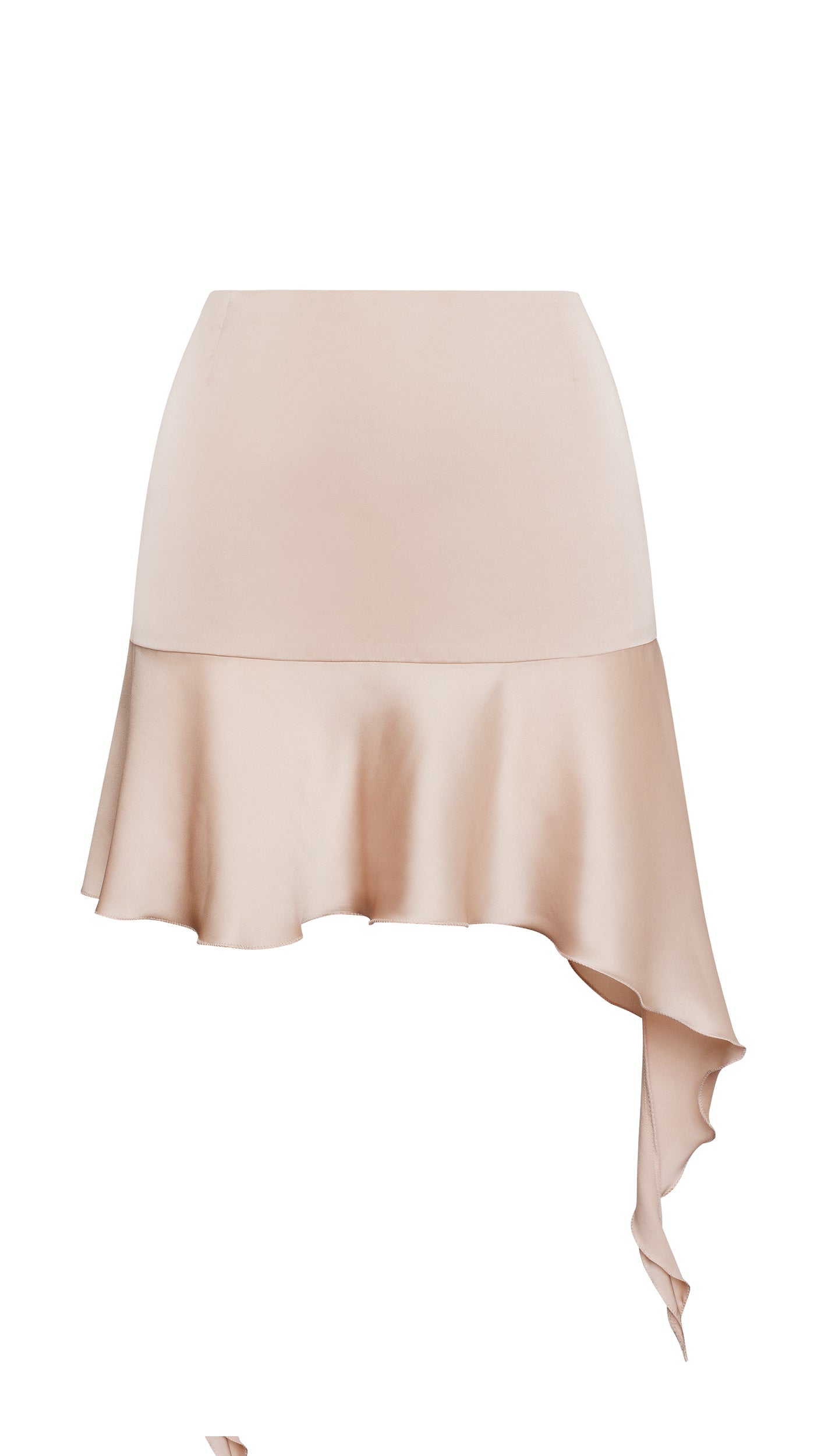 
                  
                    Wave mini skirt in rose nude
                  
                