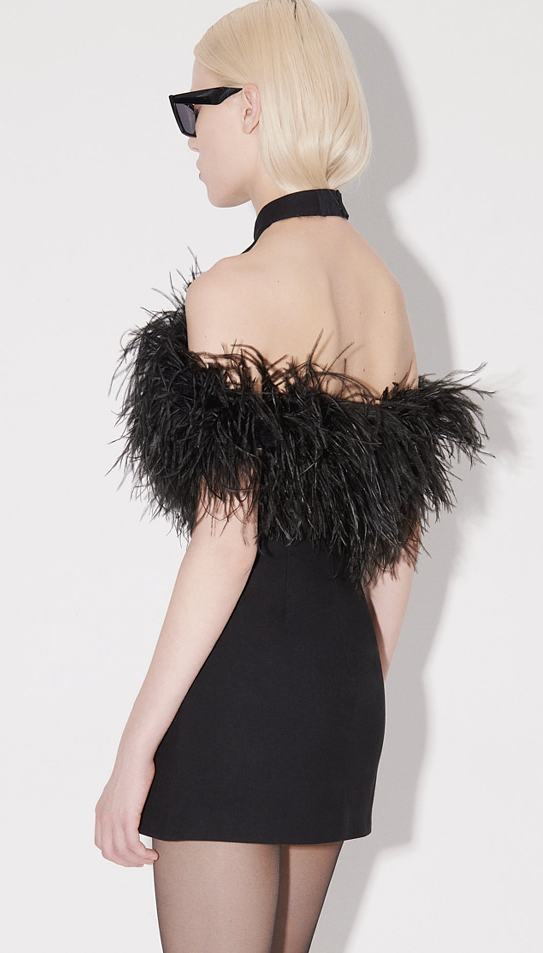 Swan dress black – blazyshower